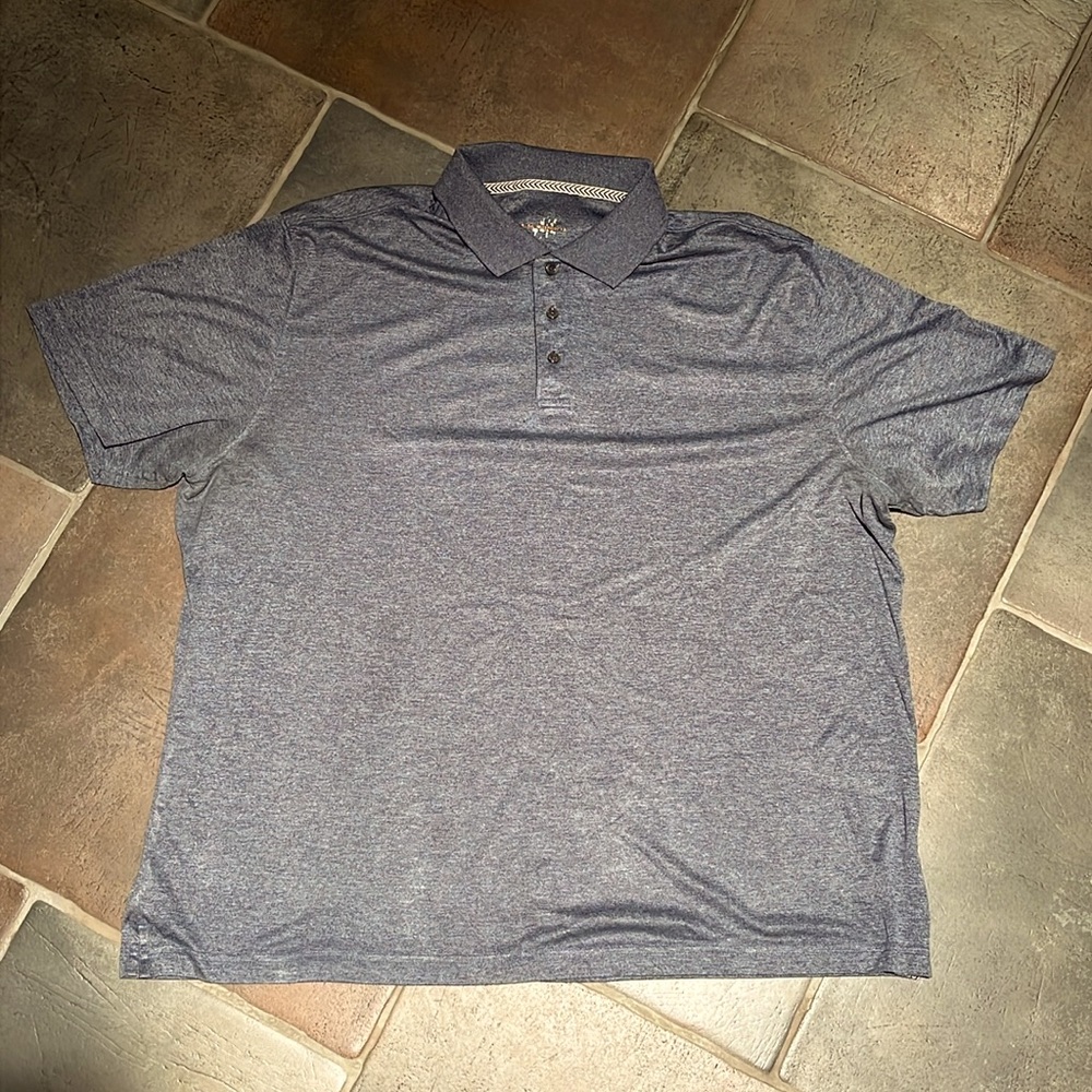 Men’s silky collared polo shirt Sz XXL Beverly Hills polo club